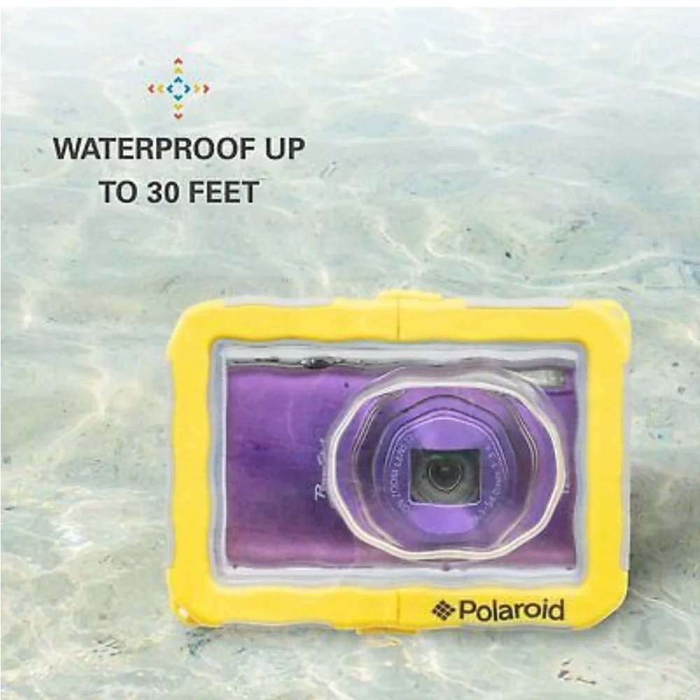 Polaroid Waterproof Dive-Rated Camera Housing for Any Compact Camera